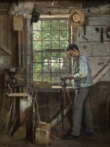 Man in a Workshop