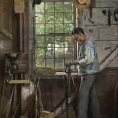 Man in a Workshop