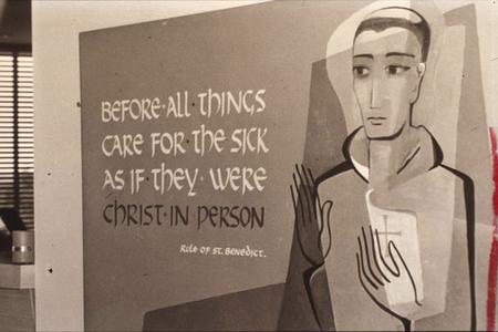 "Before all things care for the sick as if they were Christ in person"
