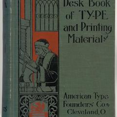 Desk book of type and printing material