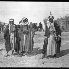 The Holy Land - Bedouins on shore of Dead Sea