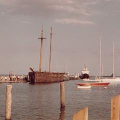 The Alvin Clark after being raised