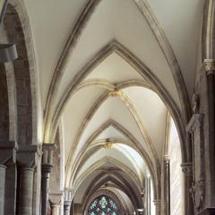 Chichester Cathedral nave aisle