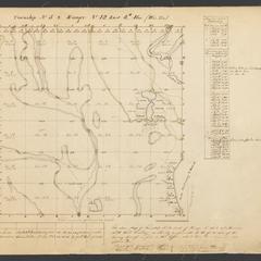 [Public Land Survey System map: Wisconsin Township 05 North, Range 12 East]