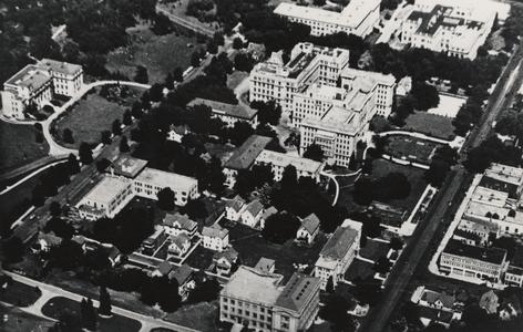 Aerial photo of Wisconsin General Hospital