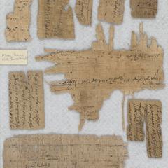 [Papyrus fragments]
