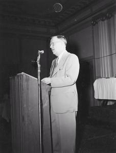 Ernest F. Swift speaking at Conservation Congress
