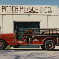 Pirsch aerial ladder fire engine