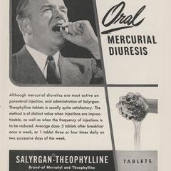 Salyrgan Theophylline advertisement