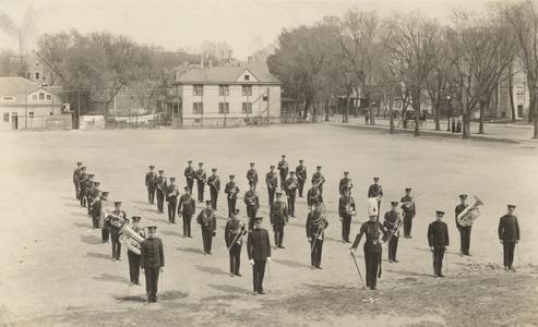 University Band in uniform
