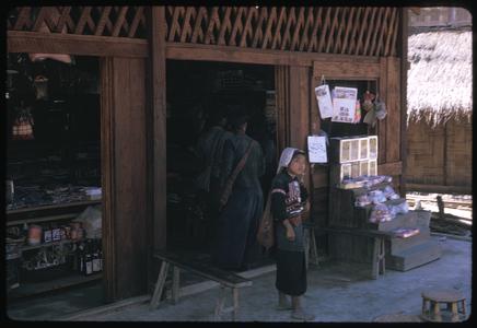 Yao village--Akha in store