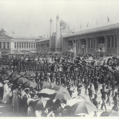 Parade of Philippine Scouts at the St. Louis Exposition