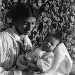 Estella with infant Nina