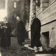 Class of 1924 ivy planting ceremony