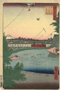 Hibiya and Soto-Sakurada from Yamashita-cho, no. 3 from the series One-hundred Views of Famous Places in Edo