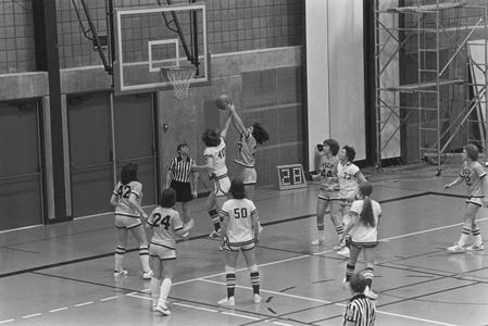 Women's basketball game at Phoenix Sports Center