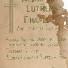 'Wisconsin Lutheran Chapel' poster