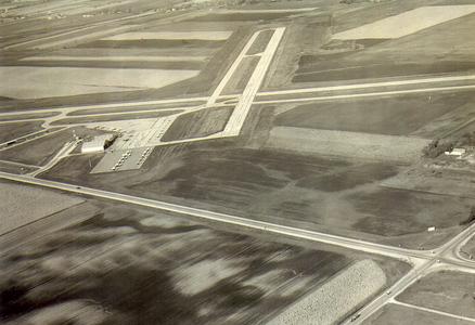 Aerial view of Kenosha Airport