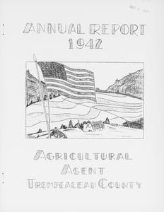 Annual report ... agricultural agent Trempealeau County