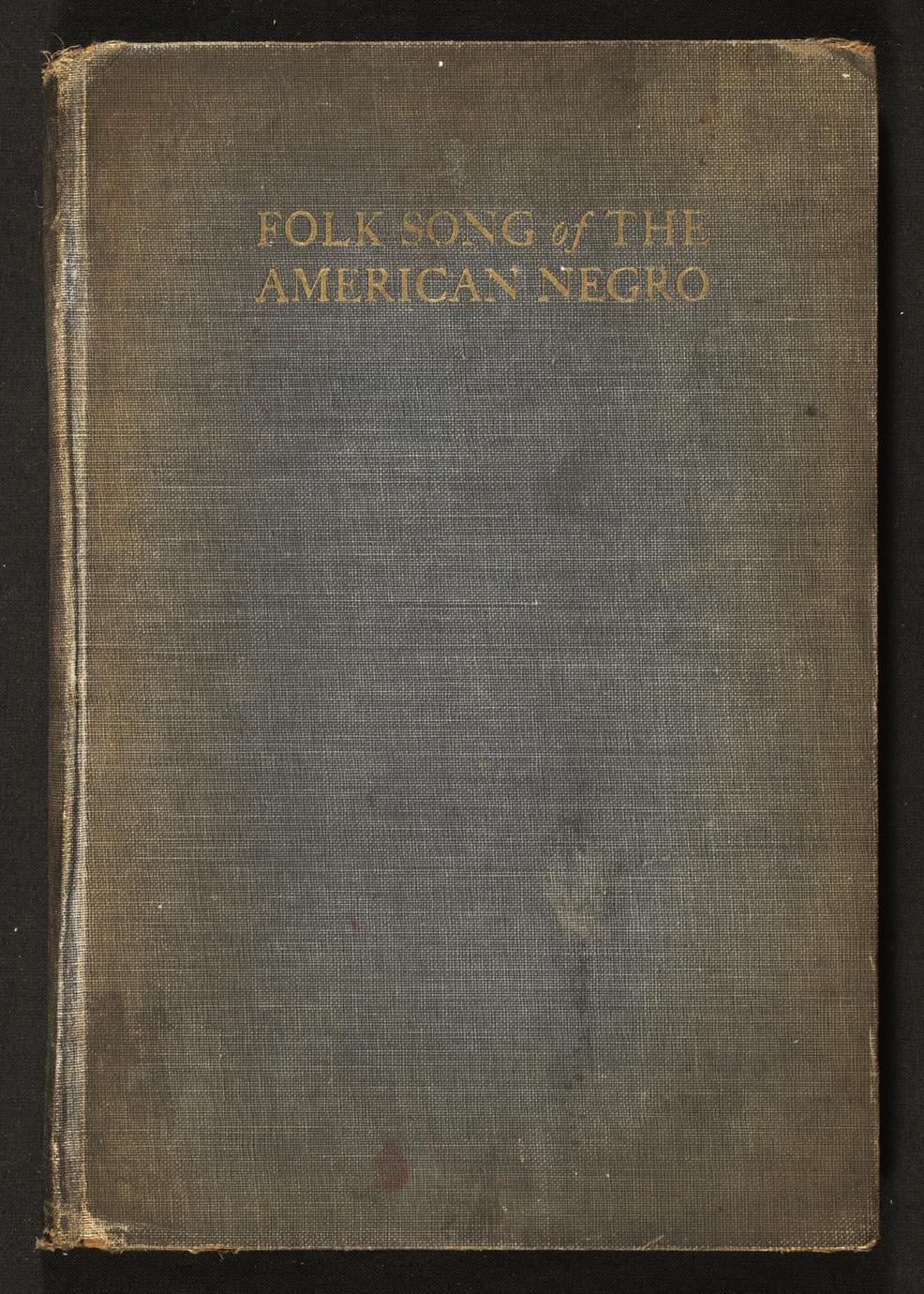 Folk song of the American Negro