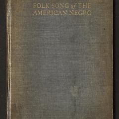 Folk song of the American Negro