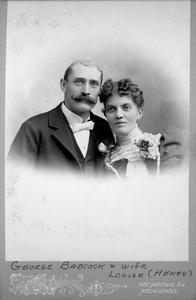 George Babcock and wife