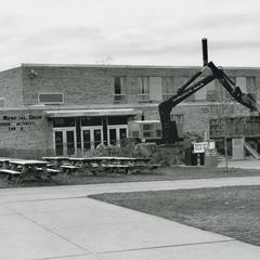 Reeve Memorial Union construction