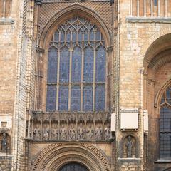 Lincoln Cathedral west front main portal