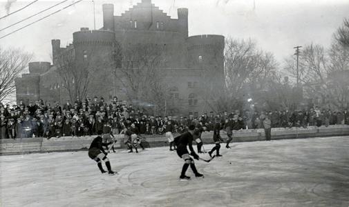 Wisconsin vs. Michigan hockey game