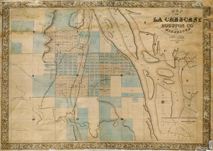 Map of La Crescent, Houston Co., Minnesota