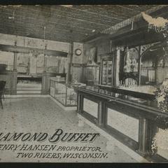 Diamond Buffet postcard