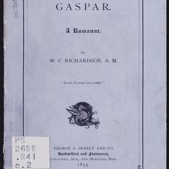 Gaspar : a romaunt