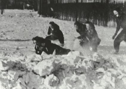 1941 winter student fun