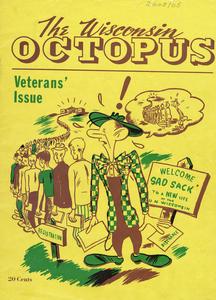 Veterans' Issue cover, The Wisconsin Octopus