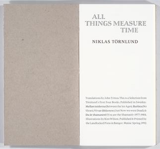 All things measure time