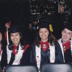 Students during 2003 graduation