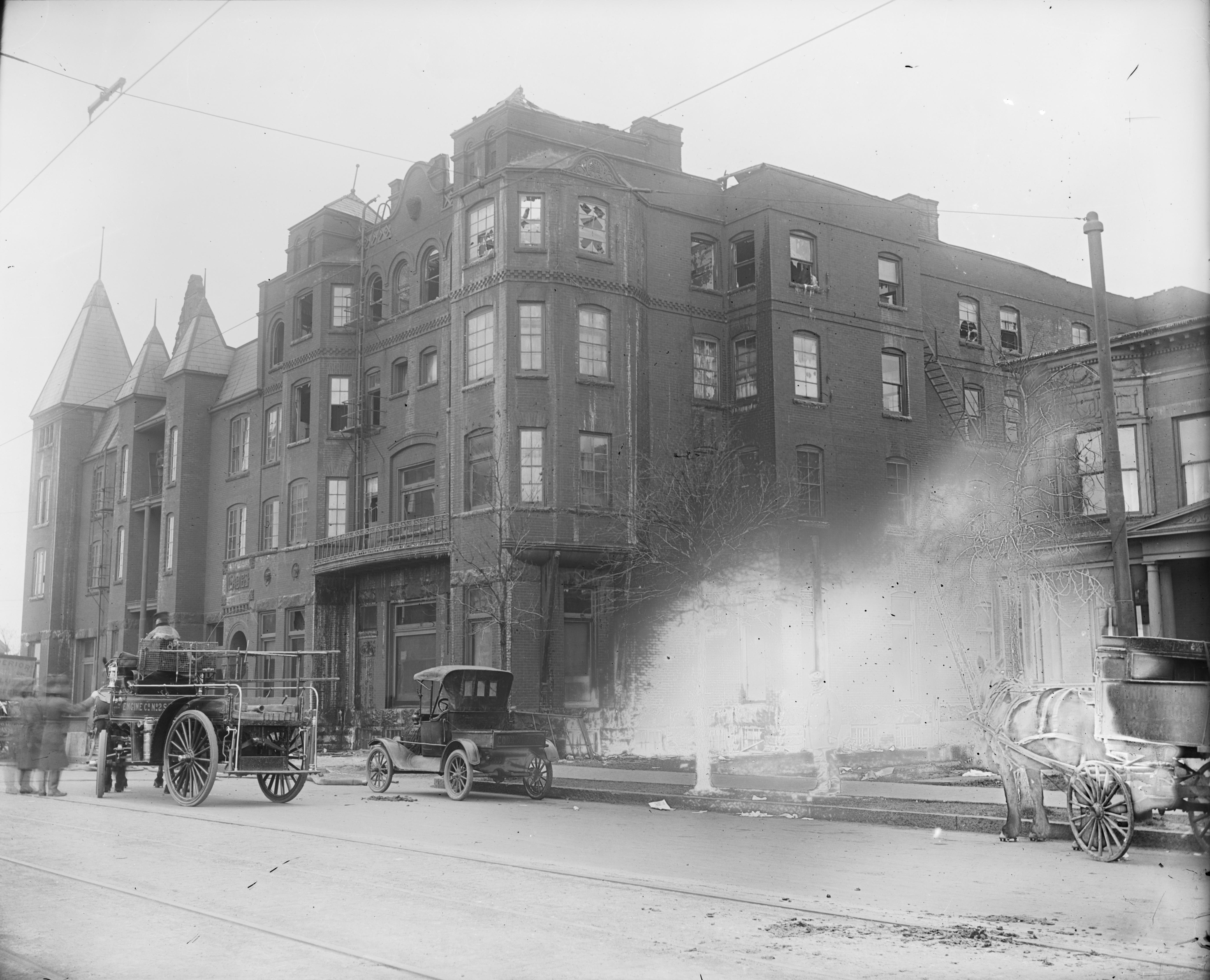 ‎Building Fire, Superior, Wisconsin UWDC UWMadison Libraries