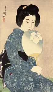 Cotton Kimono, from the series Twelve Images of Modern Beauties