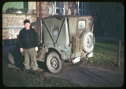 Karl with the jeep, Karlsruhe
