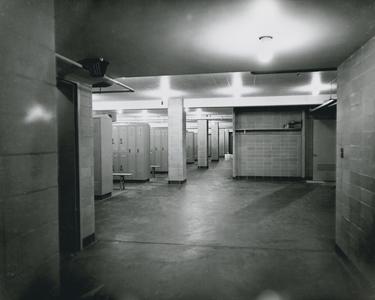Albee Hall locker room.