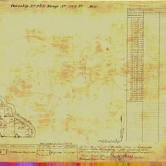[Public Land Survey System map: Wisconsin Township 34 North, Range 23 East]