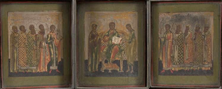 Portable Triptych with Great Deësis (Intercession)