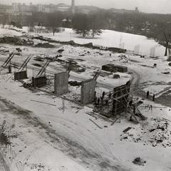 Construction of the Sports Center