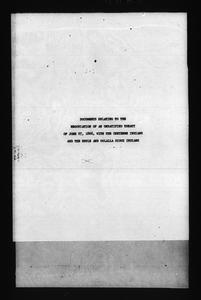 Documents relating to the negotiation of an unratified treaty of June 27, 1866, with the Cheyenne Indians and the Brule and Oglala Sioux Indians