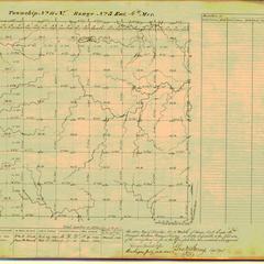 [Public Land Survey System map: Wisconsin Township 11 North, Range 03 East]