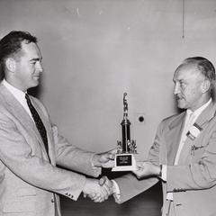 Awards night assembly, Manitowoc, 1957