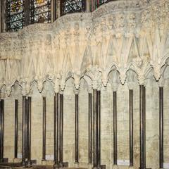 York Minster interior chapter house