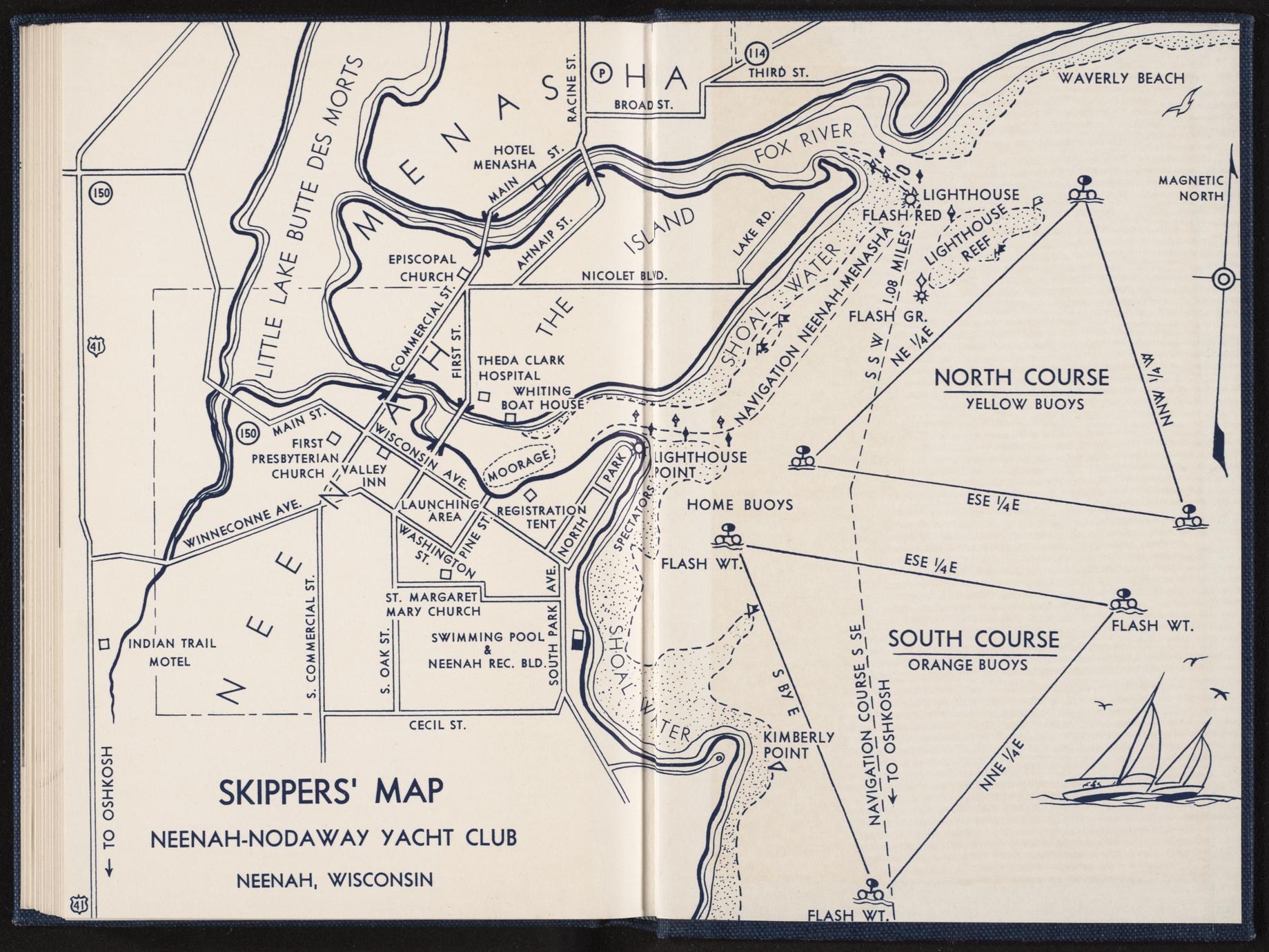 The history of the Neenah-Nodaway Yacht Club of Neenah, Wisconsin : an ...