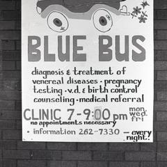 Blue Bus Clinic poster