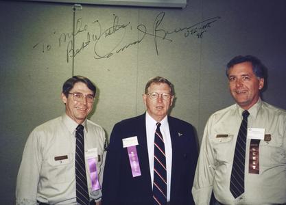 Mike Dombeck, Conrad Burns and Dale Bosworth